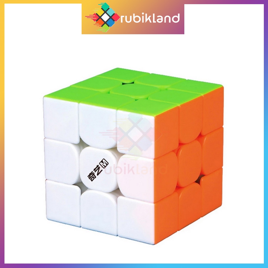 Rubik 3x3 Nam Châm QiYi MS Magnetic Stickerless Rubic 3 Tầng 3x3x3 Đồ Chơi Trí Tuệ