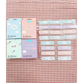 Set 20 băng dán cá nhân dễ thương