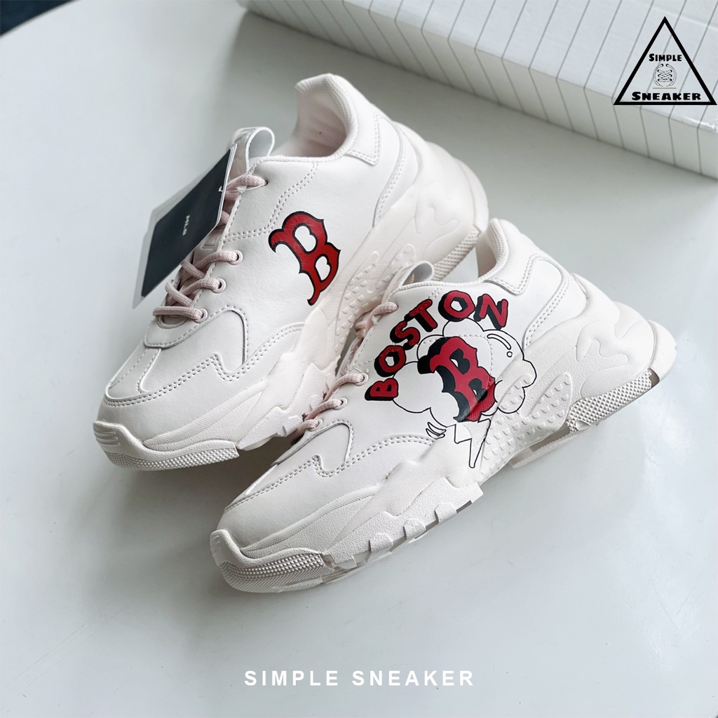 Giày MLB Chunky Chính Hãng FREESHIP MLB Bigball Chunky Like Boston 2021- Giày Đế Cao 6cm Tôn Dáng- Simple Sneaker