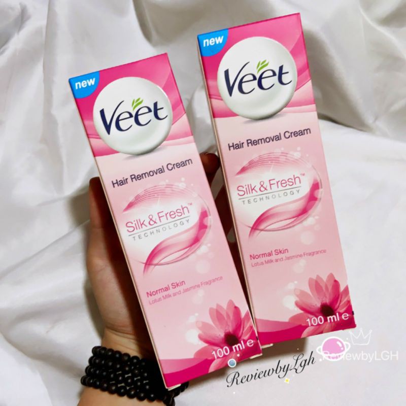 KEM TẨY LÔNG VEET SILK & FRESH 100ml