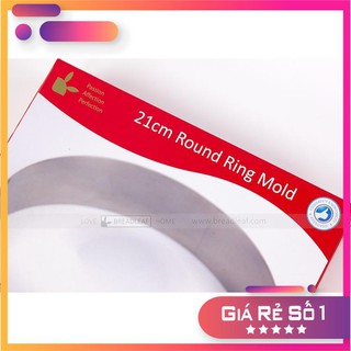 Khuôn Ring Tròn Breadleaf 21cm