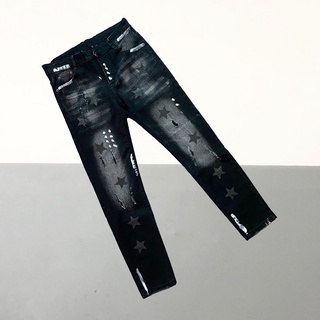 Quần biker Gvc sao cực chất mới 2022 - Quần bò ống côn nam - Quần jean nam