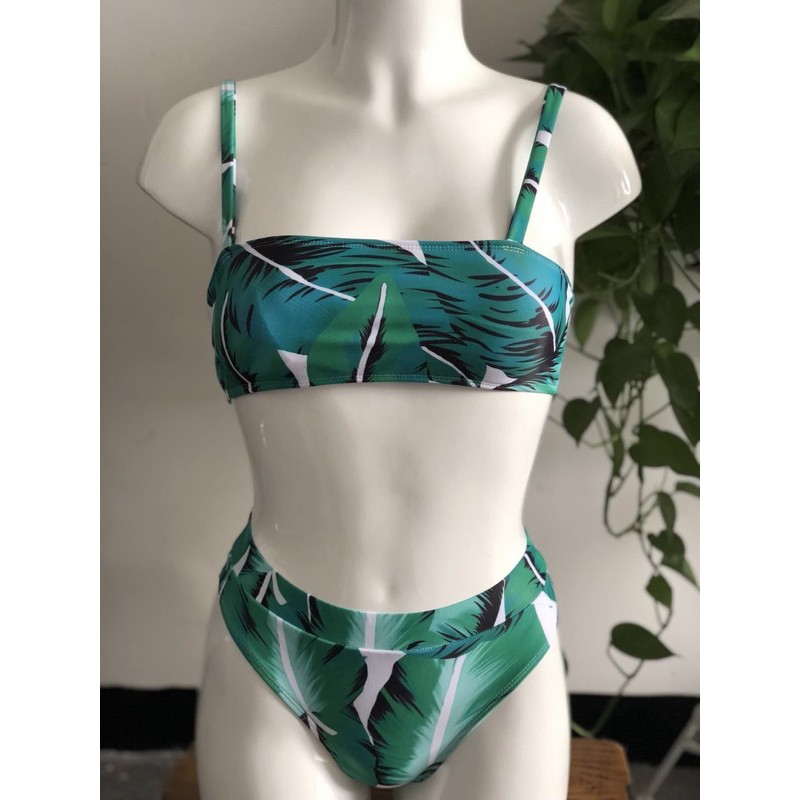 BIKINI ĐI BIỂN XANH LÁ DỄ THƯƠNG