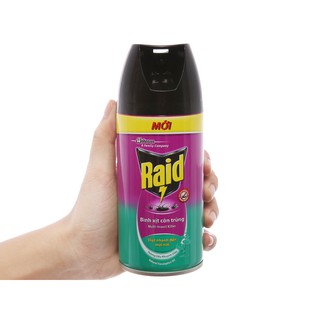 Xịt Côn Trùng Raid Hương Khuynh Diệp 300ml