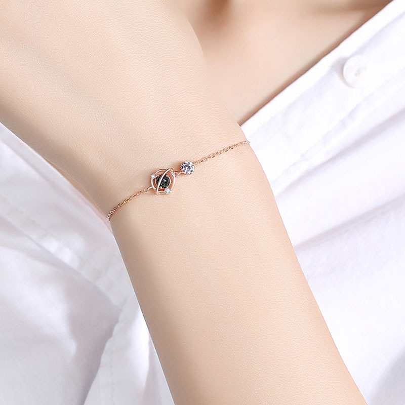 Vòng Đeo Tay Hình Hành Tinh Phong Cách Hàn Quốc Ngọt Ngào Cho Nữ