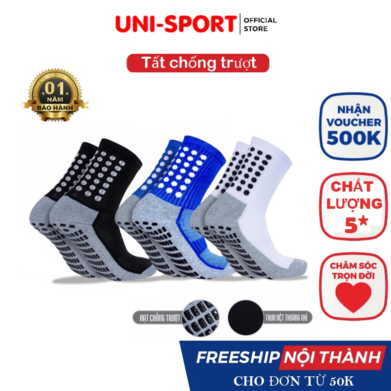 Tất đá bóng chống trượt Hàng Cực Đẹp, Dày Dặn Không Gây Mùi