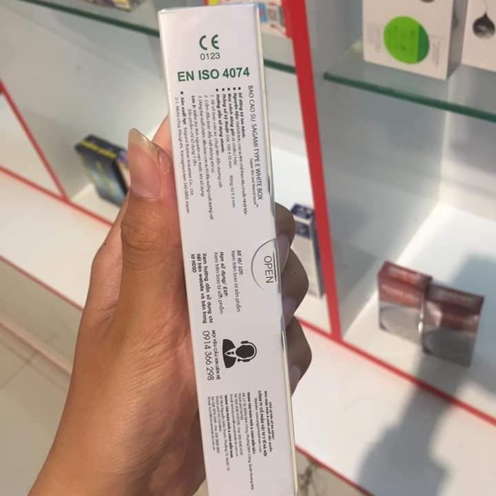 Bao Cao Su Sagami Xtreme (Hộp 10C) - Dòng Bcs Gân Gai & Siêu Mỏng Cho Phái Nữ Yêu Thăng Hoa