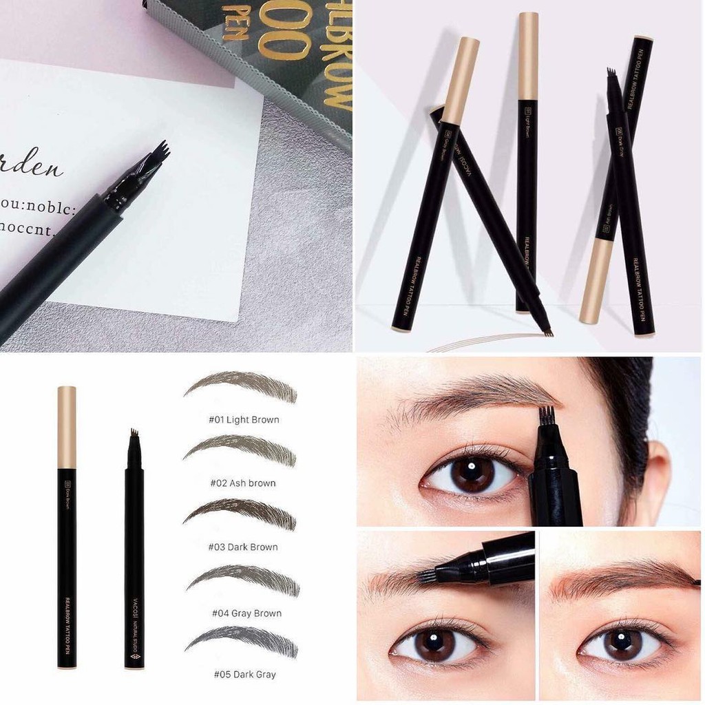 [01-05] BÚT KẺ SỢI MÀY VACOSI REALBROW TATTOO PEN 1.3g | BigBuy360 - bigbuy360.vn