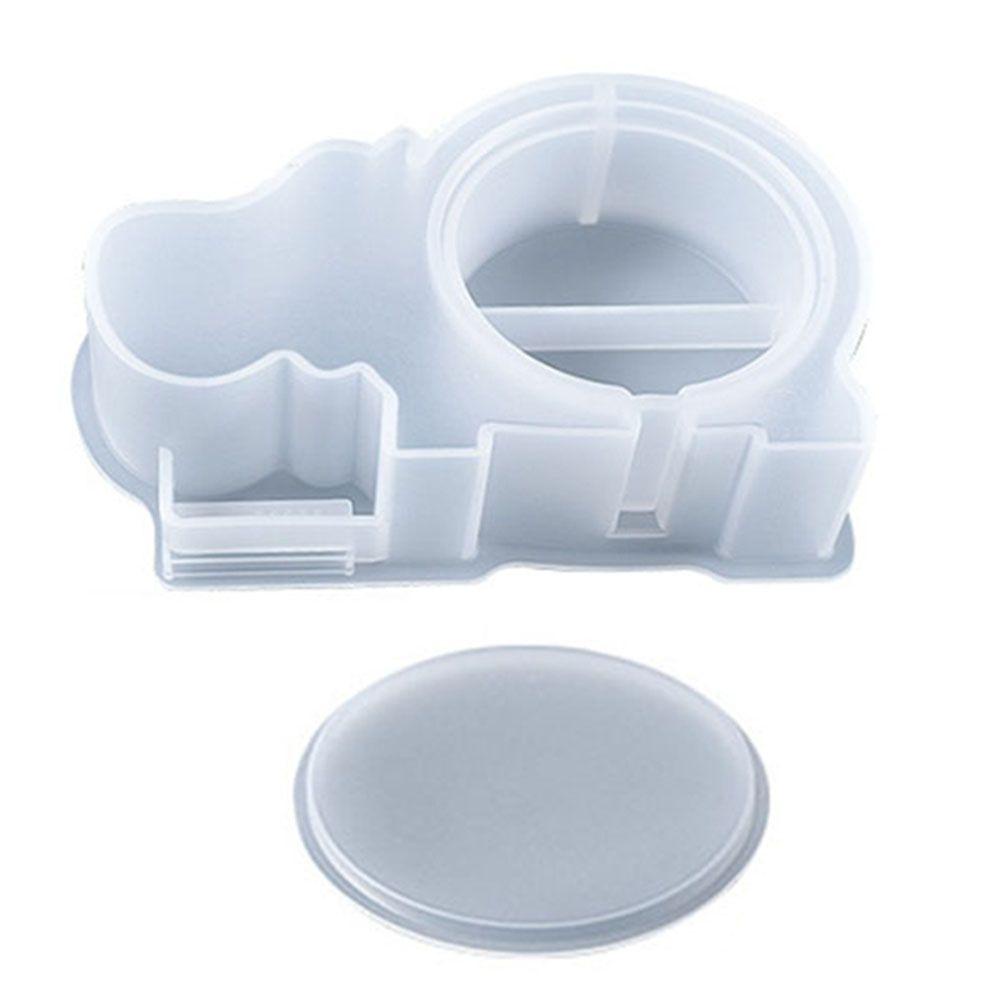LAKAMIER Khuôn Silicone Làm Hộp Đựng Tiền Tiết Kiệm Hình Động Vật Đáng Yêu
