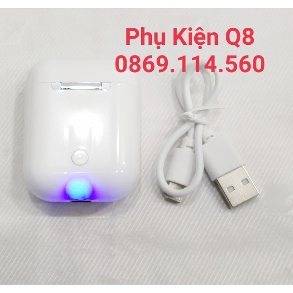 Tai nghe Bluetooth i15 Pods, kiểu earPod 2 tai, nút cảm ứng