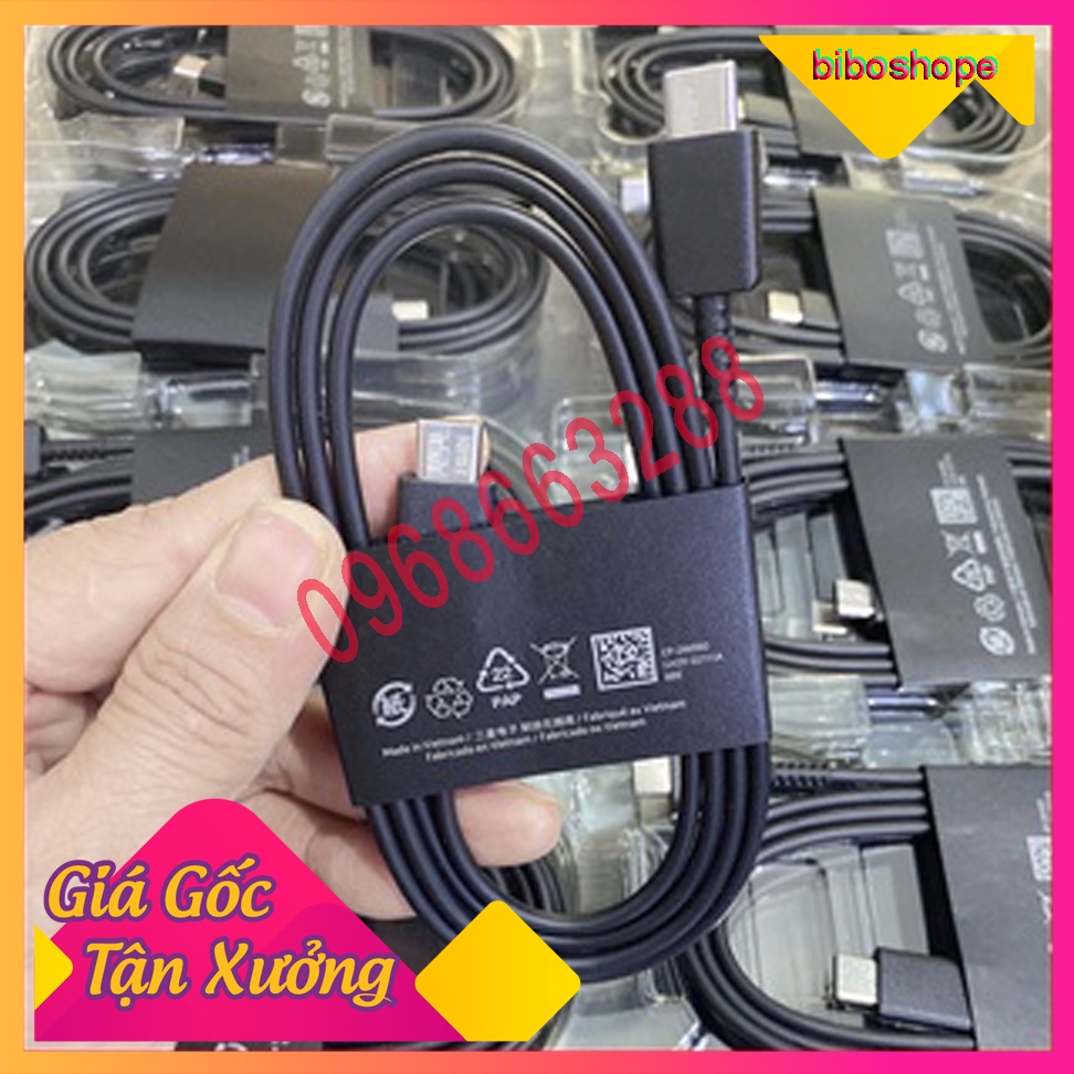 🚀Free ship🚀Dây Sạc Samsung Đầu Type C Sạc Nhanh Note 10 Note 20 S20 S20 Plus A71 S21 S21 Ultra zin Hãng🚀Free ship🚀