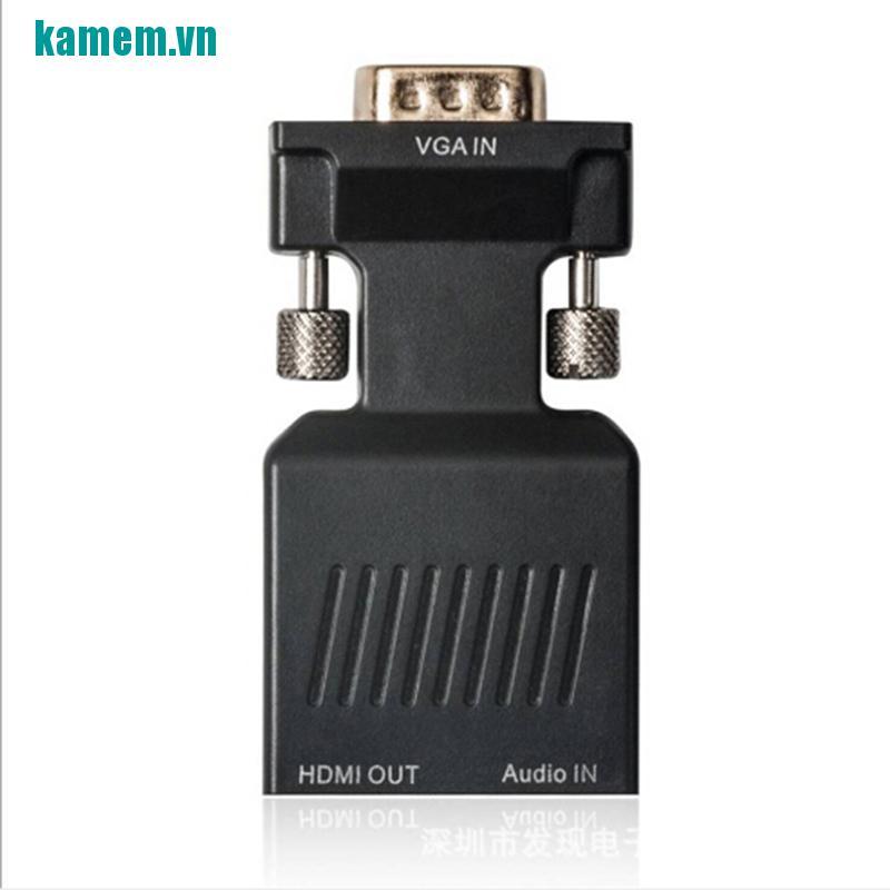 Đầu Chuyển Đổi 1080p Vga Sang Hdmi Kèm Cáp Âm Thanh | BigBuy360 - bigbuy360.vn