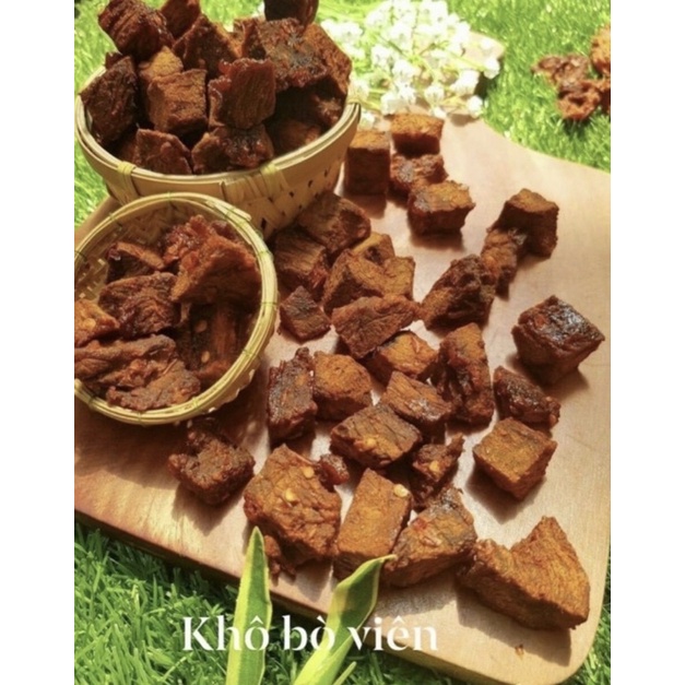 khô bò viên loại 1 hộp 250gam
