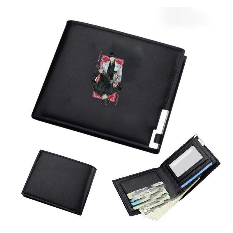Ví da cầm tay nam nữ in hình Omniscient Reader TOÀN TRÍ ĐỘC GIẢ anime chibi thời trang cá tính