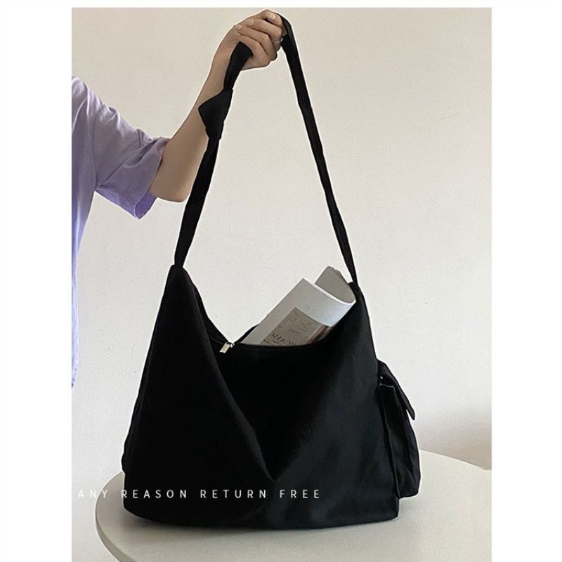 Túi Xách Canvas Đeo Vai Phong Cách Hàn Quốc Thời Trang Mới Cho Nữ