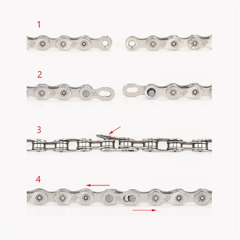 Set 2 Cặp Mắt Xích Xe Đạp 8 9 10 11 Tốc Độ