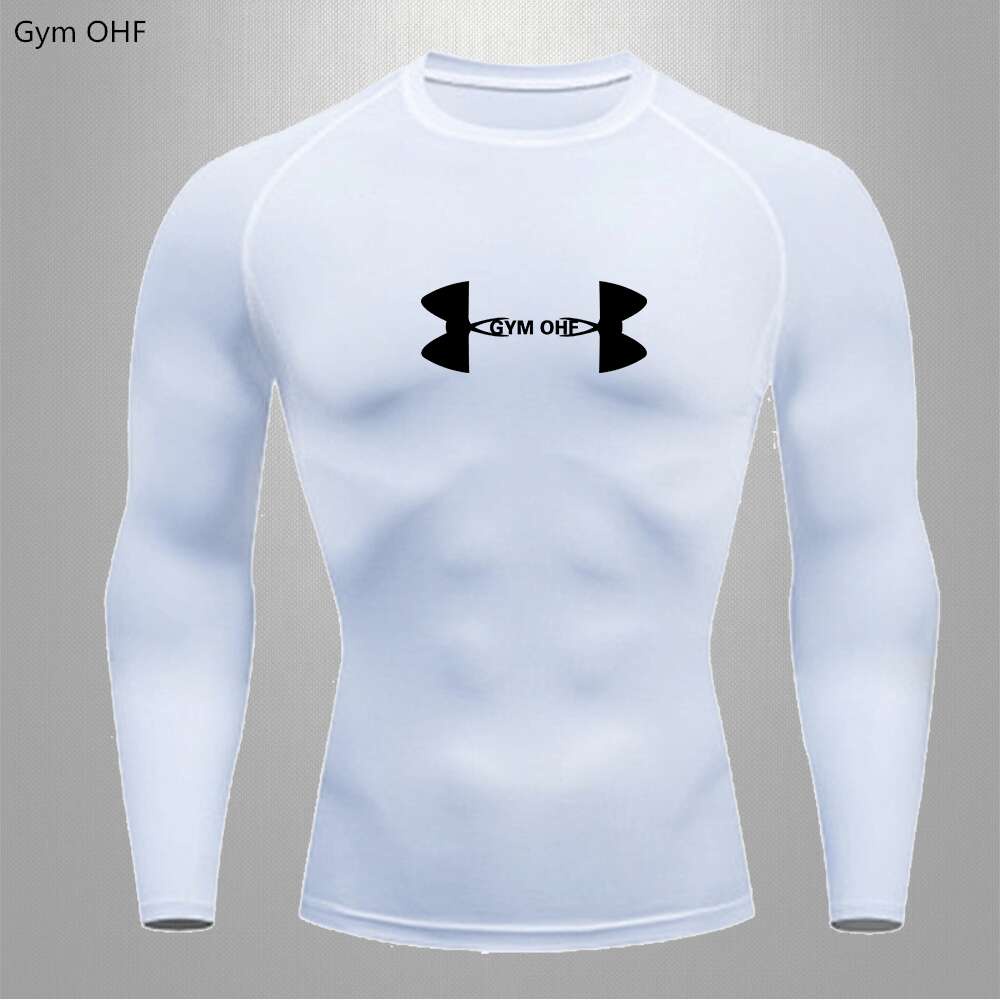 Áo thun thể thao GYM OHF dài tay cho nam