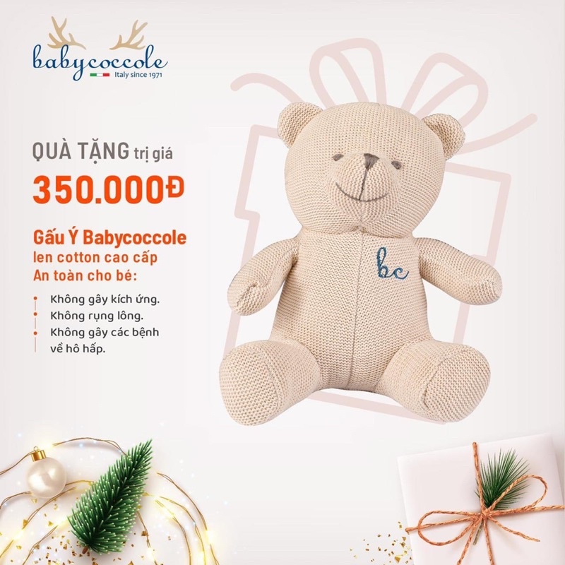 Gấu bông cao cấp Babycoccole