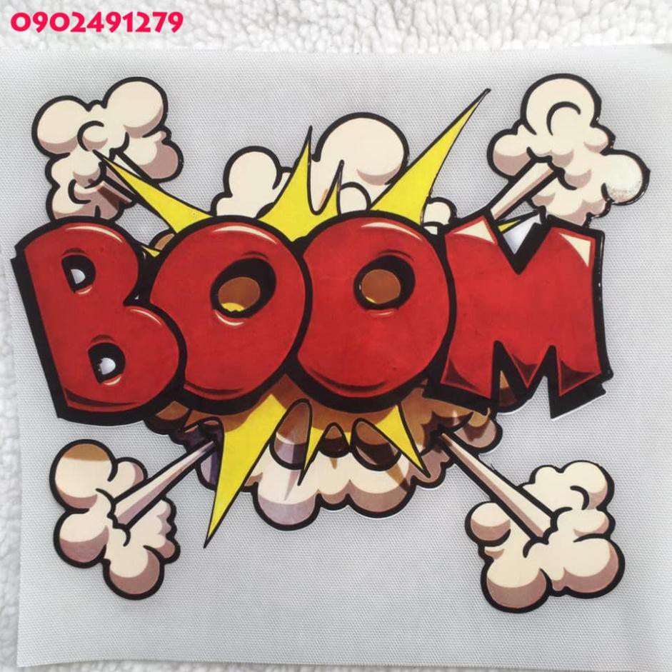 Hình ủi nhiệt - nhiều mẫu Boom