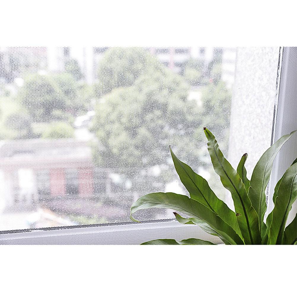 DIY Self-adhesive Window Screen Netting Mesh Curtain Fly Bug Mosquito Mesh Curtain for Balcony Door