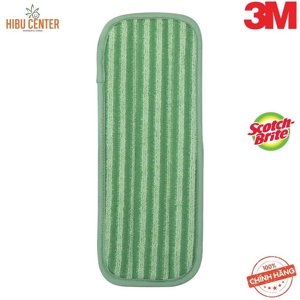 Khăn Lau Thay Thế Cây Lau Microfiber Lớn 3M XA010915503 Scotch-Brite – Hàng Chính Hãng – Mẫu Mới – HIBUCENTER