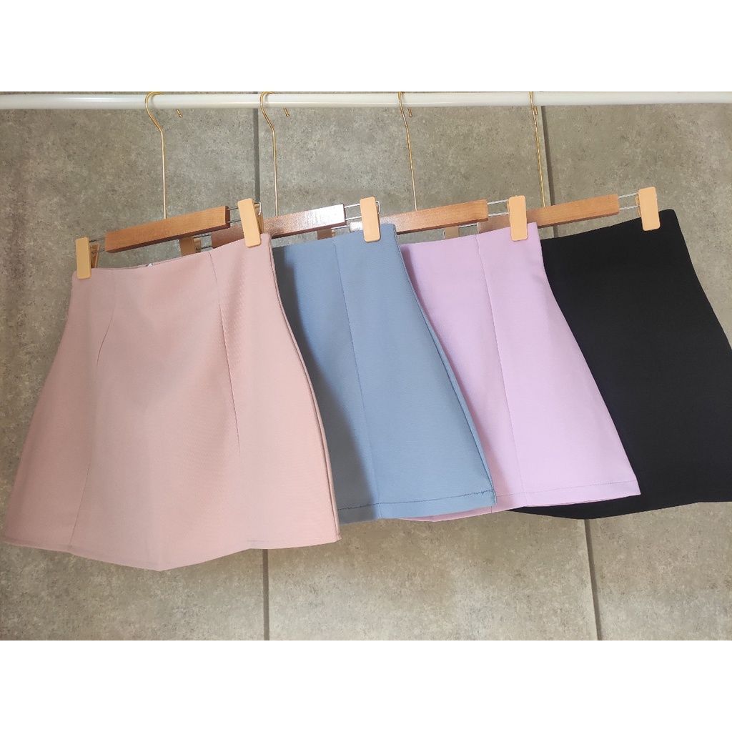 Chân Váy Chữ A ⚡ Chân Váy Dáng Chữ A Lưng Cao Siêu Tôn Dáng