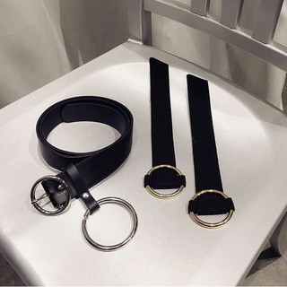[HOT SALE] Thắt Lưng Da Phối Khuyên