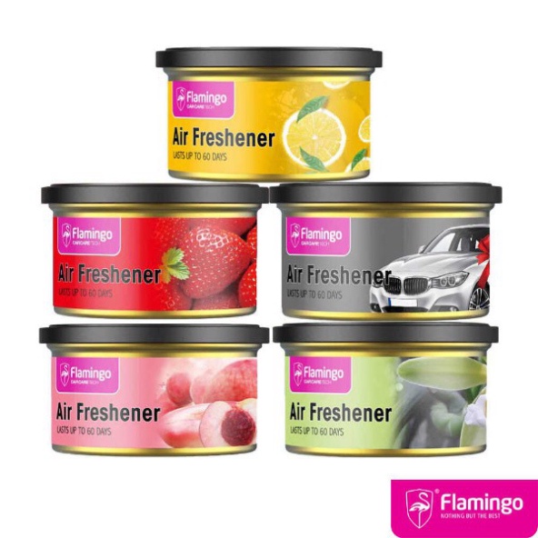 Sáp thơm ô tô Flamingo F102 nhiều mùi 50g, Khử mùi tạo hương thơm thanh mát thư giãn lọc không khí ngăn ngừa say xe