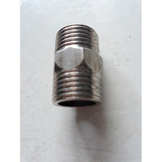 Nip, kép  Inox 21 (2 đầu nối ren ngoài 21)