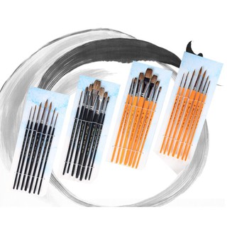 Cọ vẽ màu nước Phoenix full size ( cọ tỉa/cọ tròn ) chuyên vẽ tranh, tô màu, đi nét mảnh