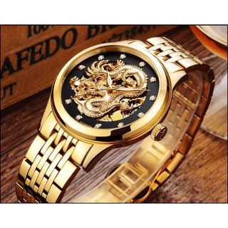 🎁 ƯU ĐÃI SỐC GIẢM GIÁ ĐỒNG HỒ TEVISE MẶT RỒNG VÀNG IN 3D SANG TRỌNG ĐẲNG CẤP CỦA QUÝ ÔNG
