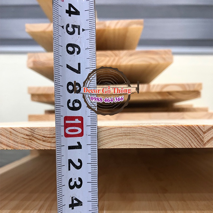 Tấm gỗ thông 10x30cm thẳng bào mịn đẹp vuông góc