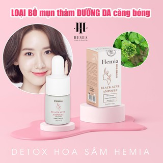 Detox mụn hoa sâm 24h hemia hàn quốc