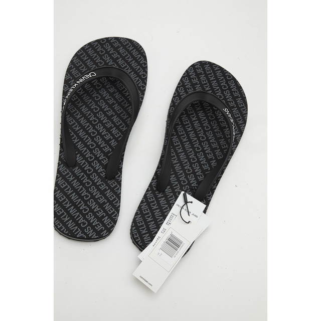 [Mã FAPRE5 giảm 10% đơn từ 1tr] CALVIN KLEIN ACCESSORIES - Dép Nam Beach Sandal Inst Aop Tpu - YM00057BDS