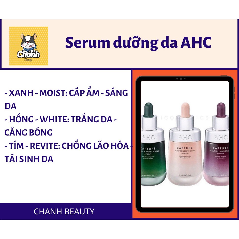Serum dưỡng da AHC