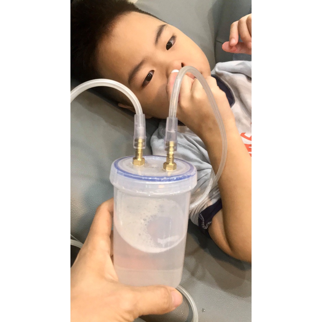 Máy xông hút mũi họng HiBaby 2 in 1- hút dịch mũi, xông khí dung an toàn tiện lợi cho trẻ em