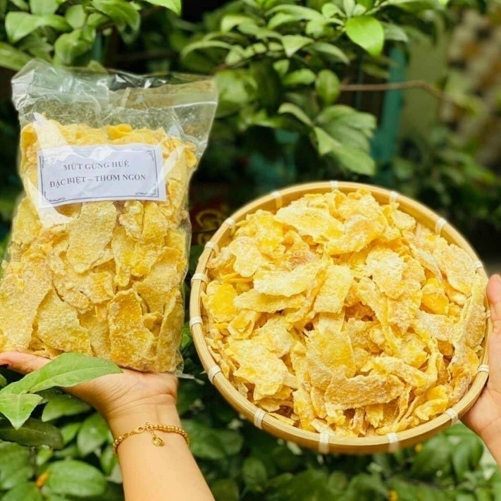 Mứt gừng Huế truyền thống siêu ngon 500gr - Đặc sản Huế
