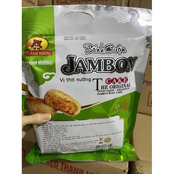 Combo 3 gói bánh jambon thịt nướng