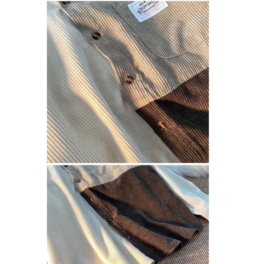 Sơ Mi Nhung Tăm, Form Unisex