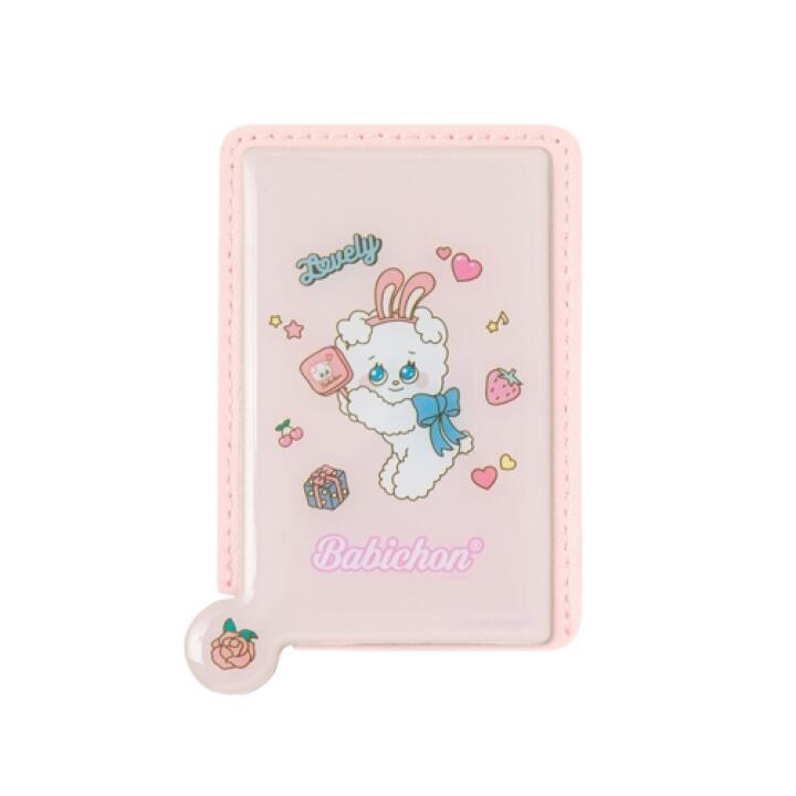 Gương Soi ARTBOX Hàn Quốc Họa Tiết Babichon Cầm Tay Màu Sắc Hồng