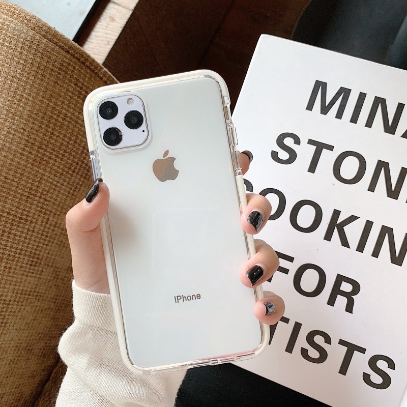 Ốp Điện Thoại Silicon Mềm Trong Suốt Chống Sốc Chống Va Đập Cho Iphone 11 11pro Max X Xr Xs Xs Max 6 6s 7 8 Plus | BigBuy360 - bigbuy360.vn