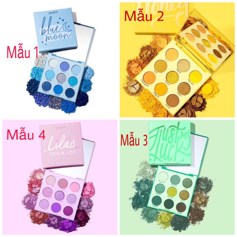 Colourpop ✨ Hình thật - Bill chính hãng- Bảng phấn mắt các loại Colourpop (Bảng màu mới)