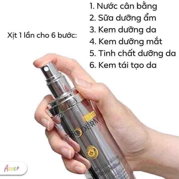 Tinh chất "6 Trong 1" Trẻ Hóa Da, Làm Mờ Nếp Nhăn, Dưỡng Trắng Da siêu tái tạo da Introderm [CÓ TEM CHỐNG HÀNG GIẢ]