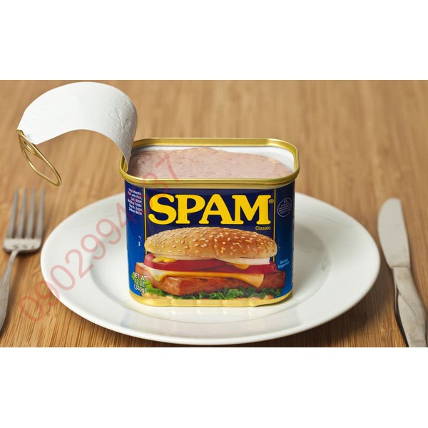 Thịt hộp Spam  classic 340g của Mỹ