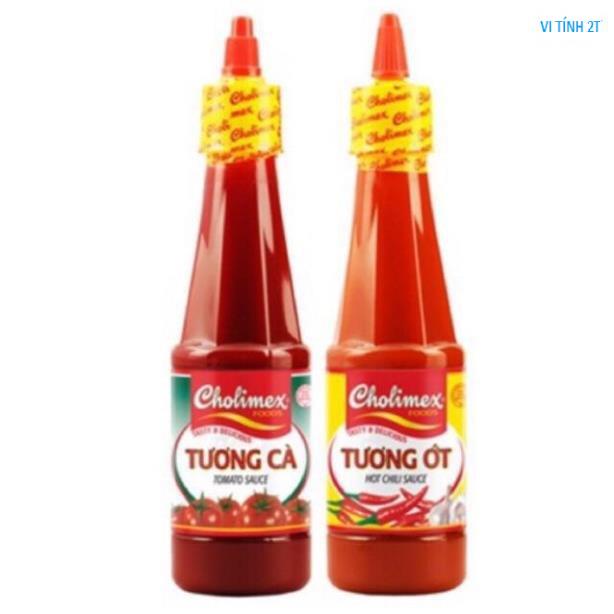 Tương ớt / tương cà Cholimex 270g ngon, tương chấm, tương ăn kèm