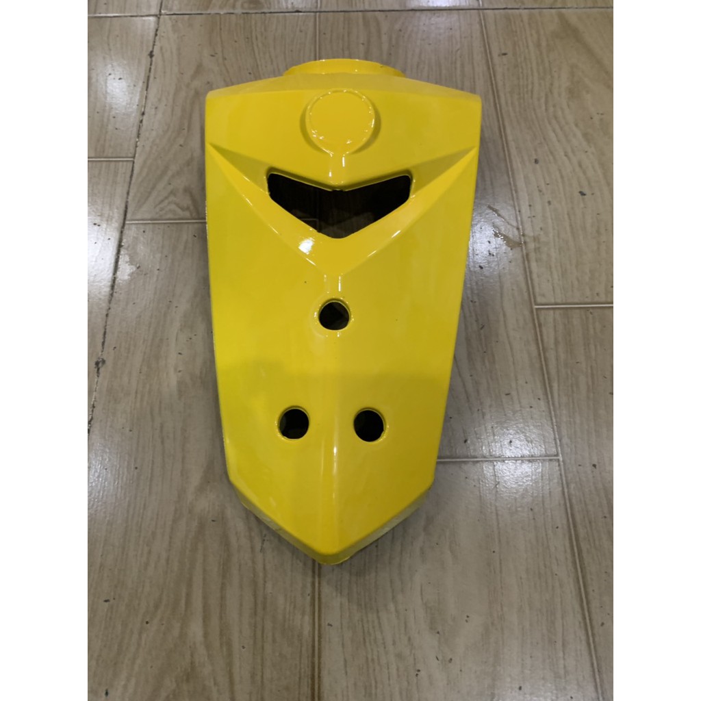 Măt nạ 3 lổ gắn rổ xe siriu màu vàng