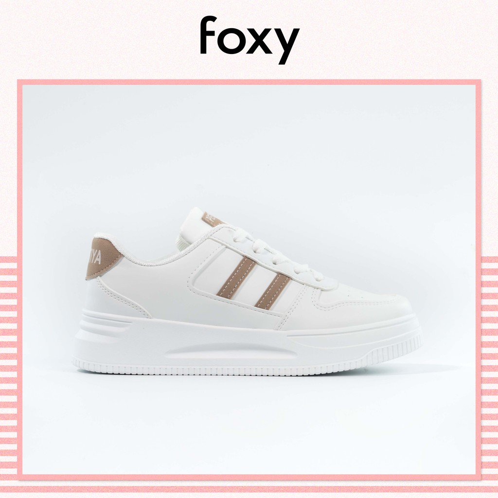 Giày Thể Thao Sneaker Nữ FOXY Form Basic Đế Bằng Cổ Thấp - FOX003