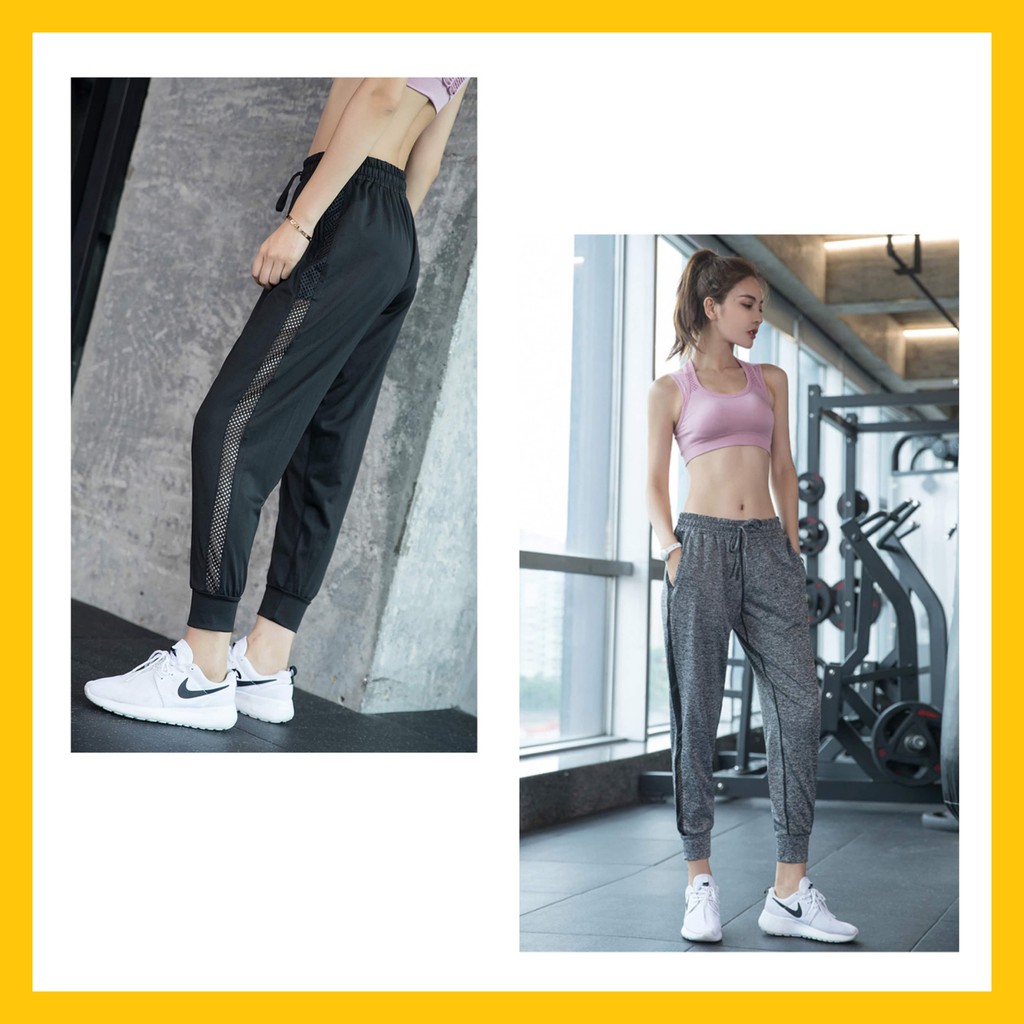 Thể Thao Thun Pha Lưới Hông [ĐỒ TẬP GYM NỮ]