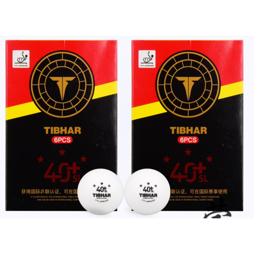 Bóng thi đấu Tibhar các loại [Tuýp 6 quả, hộp 6 quả, hộp 3 quả]
