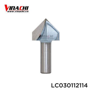 Mũi mòi v tideway lc0301 - đầu mòi rông 31mm - làm mộng mòi chữ v góc vuông (90 độ